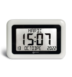 Horloge calendrier numérique LCD Viso 10 Geemarc