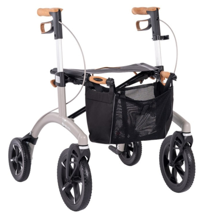 Déambulateur 4 roues tout-terrain Allround Saljol gris