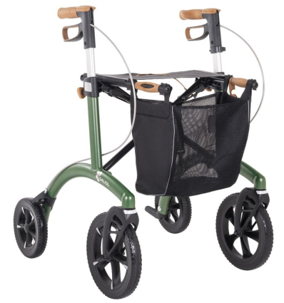 Déambulateur 4 roues tout-terrain Allround Saljol vert