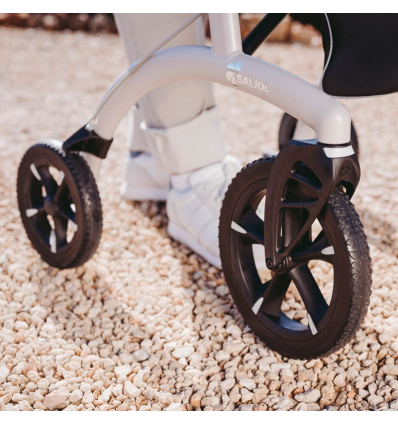 Roeus du déambulateur 4 roues tout-terrain Allround Saljol
