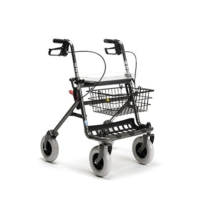 Déambulateur 4 roues léger et pliable 286i carbone Vermeiren