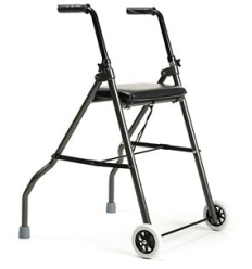 Déambulateur 2 roues ultra léger Twin-Light noir Vermeiren