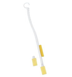 Eponge lave pied et orteils à manche long