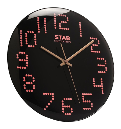 Horloge LED à grands chiffres pour malvoyants