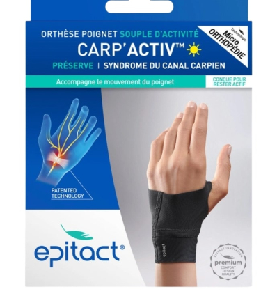 Attelle poignet souple Carp'Activ Epitact