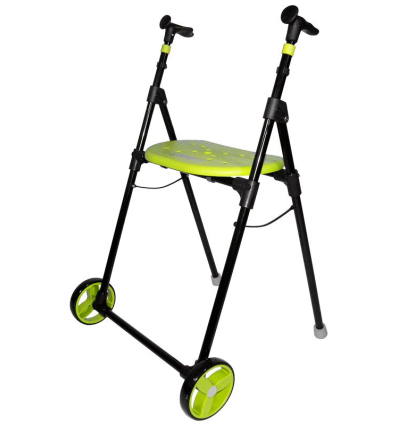 Déambulateur 2 roues pliable et ultra léger Air On pistache