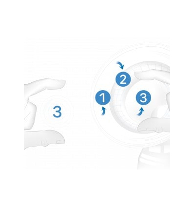 Téterelle 3D pour tire lait électrique Moon Pro Seinbiose