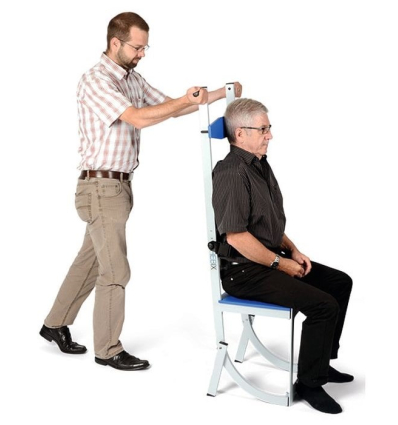 Chaise d'aide au relèvement Hebix personne âgée