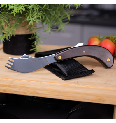 Couteau fourchette pliant