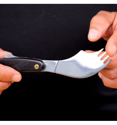 Couteau fourchette pliant