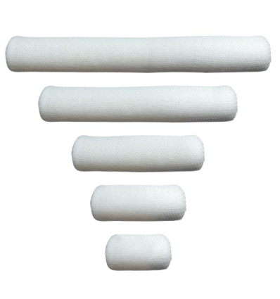 Bande de gaze extensible non stérile en coton et polyamide Euromédis