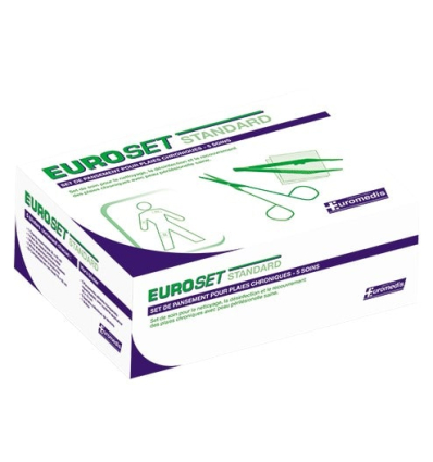 Set à pansement standard pour plaies chroniques Euroset Euromédis