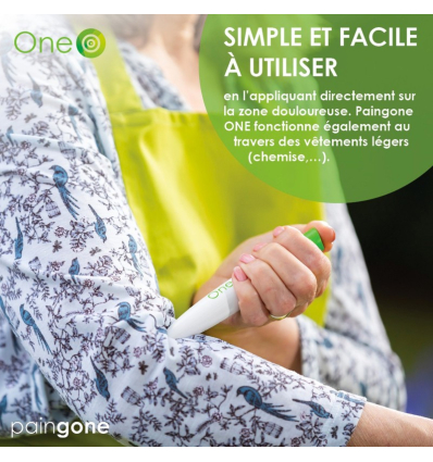 Stylo anti douleur Paingone One simple d'utilisation