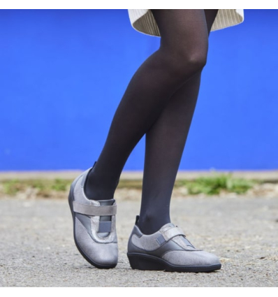 Chaussures orthopédiques femme Chut Sarita etain