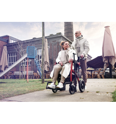 Déambulateur fauteuil roulant 2 en 1 Rollz Motion Performance Mobio