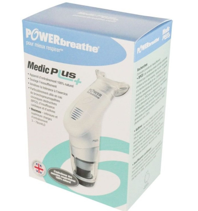 Appareil de rééducation respiratoire POWERbreathe Medic Plus
