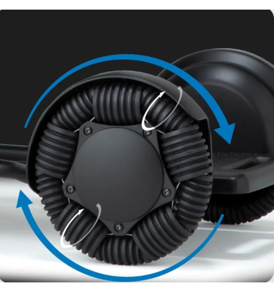 Fauteuil roulant électrique Whill C2 avec roues omnidirectionnelles