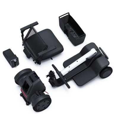 Scooter senior 4 roues Whill Model R démontable rapidement