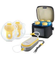 Tire lait électrique mains libres Freestyle Hands-Free Medela + un sac isotherme Cooler Bag offert