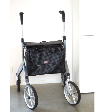 Sac de courses Luxe pour déambulateur 4 roues Let's Go Out & Let's Fly trust