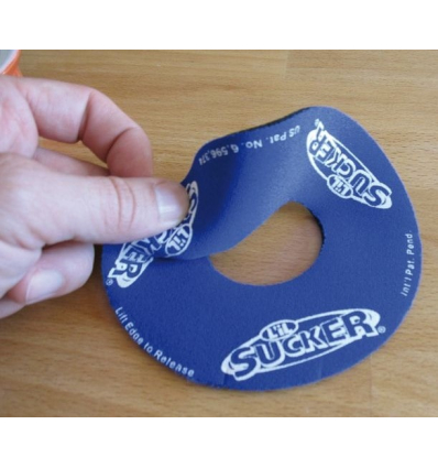 Anneau ventouse Sucker bleu