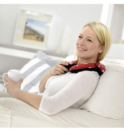 Coussin chauffant cervicales graines de lin Sissel Aroma Neck Roll