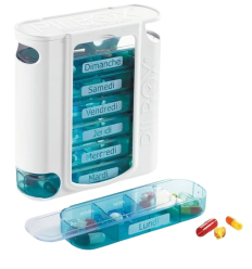 Pilulier semainier pour médicament Pilbox 7