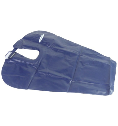 Bac à shampoing gonflable bleu