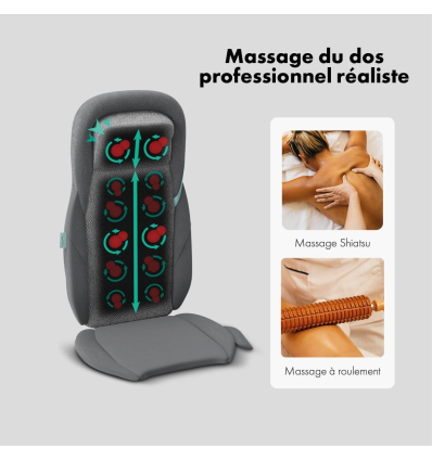 Siège massant et chauffant Shiatsu Zen Himalaya massage professionnel
