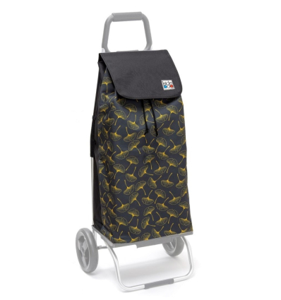 Chariot de courses 2 roues à pousser Carlux goldenginko