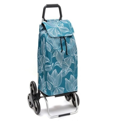 Chariot de courses 6 roues à pousser Carlux greenleaves