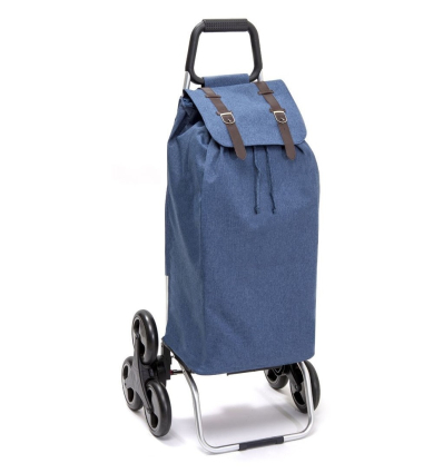 Chariot de courses 6 roues à pousser Carlux jean