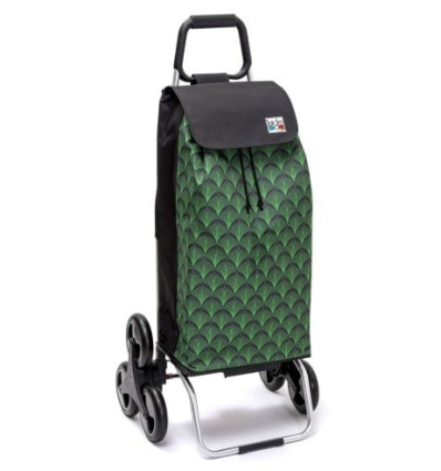 Chariot de courses 6 roues à pousser Carlux greenpalm