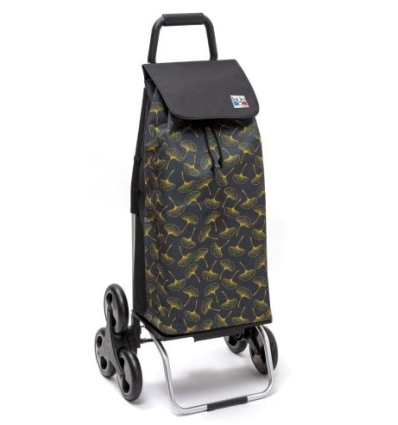 Chariot de courses 6 roues à pousser Carlux Trio goldenginko