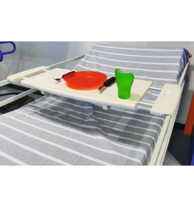 Table pour lit médicalisé à poser sur les barrières