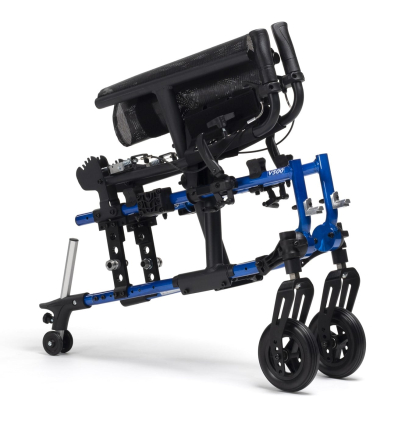 Fauteuil roulant manuel dossier inclinable 30° V500 Light noir Vermeiren pliable