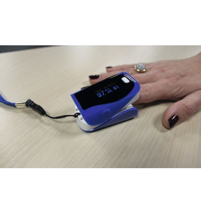 Saturomètre de doigt Color avec écran LED couleur