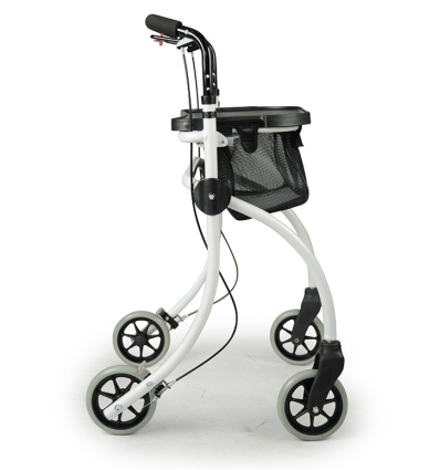 Déambulateur d'intérieur 4 roues étroit et pliable Roomba blanc