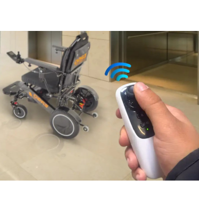 Conduite à distance du fauteuil roulant électrique pliable Ergo 09L 2.0