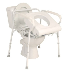 Releveur WC avec accoudoirs réglable en hauteur