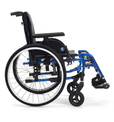 Fauteuil roulant manuel pliable dossier fixe V500 Light Vermeiren