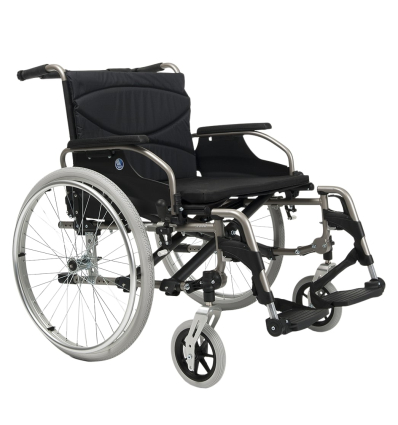 Fauteuil roulant manuel XXL pliable V300 Vermeiren champagne