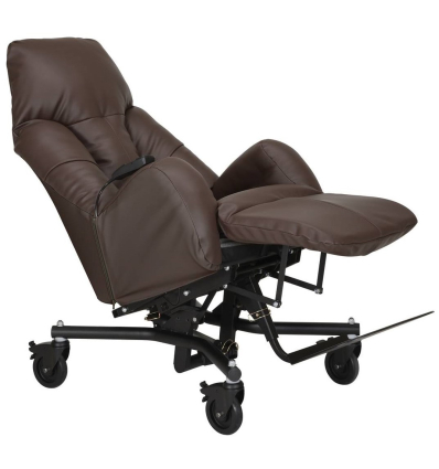 Fauteuil à pousser électrique Starlev'II PVC cacao Innov SA