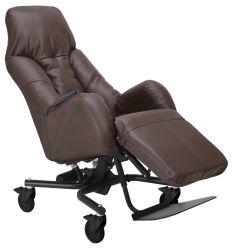 Fauteuil à pousser électrique Liberty E II PVC cacao Innov SA