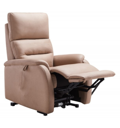 Fauteuil releveur 4 moteurs électrique Lazare beige