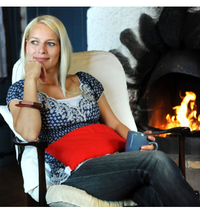 Coussin chauffant noyaux de cerises Cherry pour les douleurs au ventre