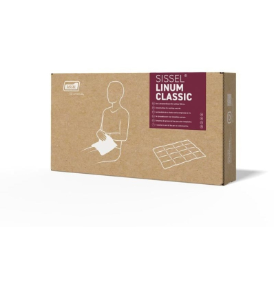 Coussin chauffant en graine de lin Linum Classic Sissel bleu