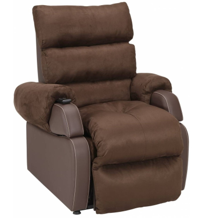 Fauteuil releveur électrique Cocoon 1 moteur G1 Innov'SA Velours marron