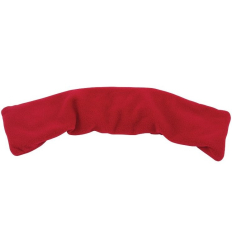 Tour de cou chauffant en graines de lin rouge