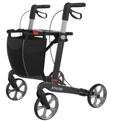 Déambulateur d'extérieur 4 roues pliable Carbone Athlon